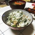 ぽぴぱふ's cooksnap of when they made みつばとジャコのおにぎり.