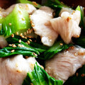 ジュビィ♡'s cooksnap of when they made 柔らか鶏むね肉と青梗菜のごま風味.