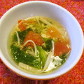 みるきー猫ちゃん's cooksnap of when they made レタスとトマトの中華スープ.
