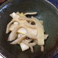 ○のりぴ○'s cooksnap of when they made おつまみに♪とまらない！手作りメンマ.