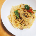 まゆちゃす's cooksnap of when they made トマトとツナの和風パスタ☆.