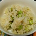 なっちゃんずまま's cooksnap of when they made 炊飯器に入れるだけの簡単豆ごはん.