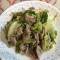 ituyo's cooksnap of when they made 豚肉とキャベツの塩レモン炒め.