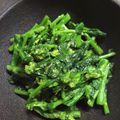 あいぱらりん's cooksnap of when they made 菜の花のからし酢味噌和え.