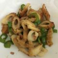 はすみせつき's cooksnap of when they made ピーマンとちくわと油揚げの甘辛炒め.