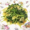 ﾏﾘﾋﾟ's cooksnap of when they made 豆苗のガーリック炒め.