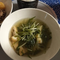 keroko27's cooksnap of when they made ささっと簡単！水菜と油揚げの煮浸し.