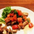＊メグリンヌ＊'s cooksnap of when they made トマトソースの豚肉ステーキ.