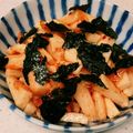 にこにこぷーちん's cooksnap of when they made 長いものキムチ漬け♪簡単♪おつまみにも◎.