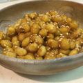 ホンジー's cooksnap of when they made ゴハンがすすむ♪揚げ大豆の甘辛煮.
