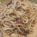 ayayoi's cooksnap of when they made パスタ風♪きのこバター醤油焼きうどん.