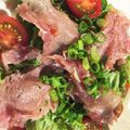 たろぷぅ's cooksnap of when they made 生ハムサラダ 柚子胡椒ドレッシング♪.