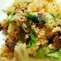 yukkoring's cooksnap of when they made チューボーですよ! 牛肉レタス炒飯.