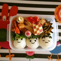 komutatata's cooksnap of when they made 簡単ｷｬﾗ弁♪おともだちおにぎり♪.
