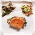 はり〜さん's cooksnap of when they made サーモンほうれん草マヨサンド★.