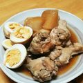 ハチワレねこ's cooksnap of when they made 手羽元と卵のお酢煮.