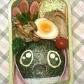 ako❀'s cooksnap of when they made キャラ弁☆スティッチ　海苔ver♪.