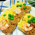 クックVCLO3G☆'s cooksnap of when they made お弁当お寿司に★遠足運動会に★ツナそぼろ.