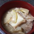 fuke's cooksnap of when they made たけのこの粕汁（孟宗汁＊もうそうじる）.