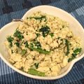 candy☆26's cooksnap of when they made 甘くない♩小松菜の白和え.