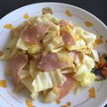 COOK884's cooksnap of when they made 簡単！春キャベツとハムの炒め物.