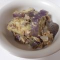くずぴー's cooksnap of when they made 酢でさっぱり～茄子と鮭の甘酢味噌和え.