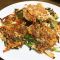 YUKIKI☆'s cooksnap of when they made 切干大根のかき揚げ.