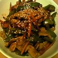 ☆くますけ☆'s cooksnap of when they made ピーマンもりもり豚肉のピリ辛炒め.