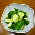 B子chan's cooksnap of when they made もみもみ5分♡キュウリのピリ辛塩麹浅漬け.