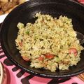 さくらックマ's cooksnap of when they made バター醤油香る小松菜チャーハン.