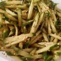 ぬぴこちゃん's cooksnap of when they made きゅうりだけのナムル.