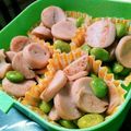 みっすぅん's cooksnap of when they made お弁当に★３色ソテー★魚ニソ枝豆コーン★.