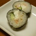 モーリーママ's cooksnap of when they made 巻き寿司☆クリチ海老マヨ.