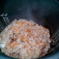 はずかしむでぃん's cooksnap of when they made 超簡単！たけのこと鶏モモ肉の炊き込み御飯.
