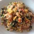 まき✳︎'s cooksnap of when they made 海老香る♡タイ風炒飯.