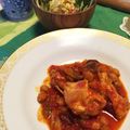 オママゴトの妹¨̮'s cooksnap of when they made 手羽元とひよこ豆のトマト煮.