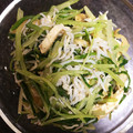 mikitaya's cooksnap of when they made 簡単！水菜と竹輪のあっさり和え.