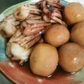 mamajiro's cooksnap of when they made 基本のイカと里芋の煮物.