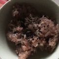 りーとぽん's cooksnap of when they made 甘☆ウマ あずきが香るもっちりお赤飯.