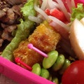 なゆほ's cooksnap of when they made 冷凍保存ＯＫ！弁当にかぼちゃのゴマ和え♪.