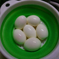 クック4H3YJF☆'s cooksnap of when they made 失敗なしのつるっとむけるゆで卵.