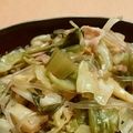nocconeco's cooksnap of when they made 我が家の「キャベツと春雨の辛味炒め」.