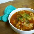 しまさき's cooksnap of when they made 鶏胸肉と白菜のトマトシチュー.