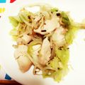むうあやと's cooksnap of when they made 塩麹、柔らか鶏胸肉炒め.