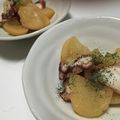 タラ丸's cooksnap of when they made タコとポテトのガーリックコンソメ炒め.