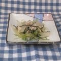 すこっとじょぷりん's cooksnap of when they made 新玉ねぎと水菜の和風サラダ.