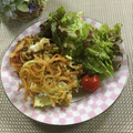 yuminan47k's cooksnap of when they made 簡単 キャベツと裂きイカのかき揚げ♡.
