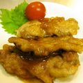 由芽15's cooksnap of when they made お洒落！豚コマで作る甘酢ステーキ.