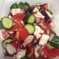 la_breeze's cooksnap of when they made ゆでだこときゅうりのマリネ.