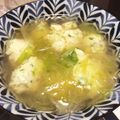梨汁ブシャー！'s cooksnap of when they made 鶏だんごとレタスのスープ.